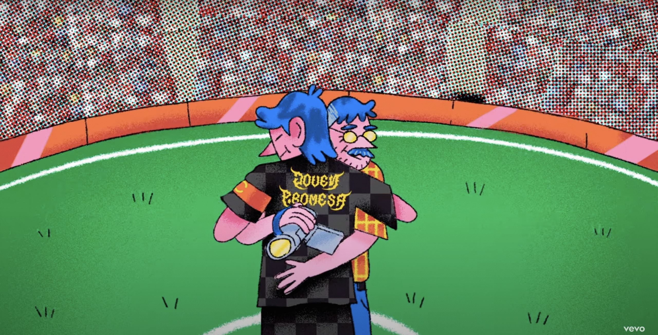 Estadios presenta “Gradas Llenas”: ese tipo de canciones que te abrazan desde la primera fila
